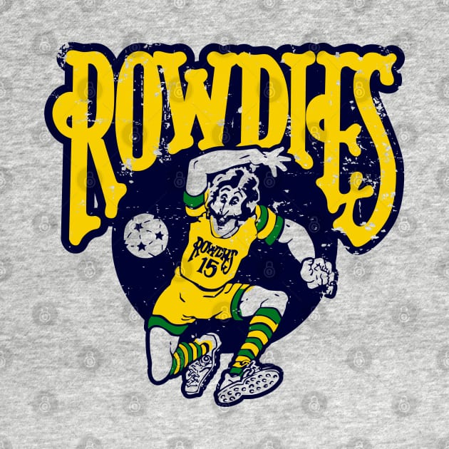 1975 Tampa Bay Rowdies  Vintage Soccer by ryanjaycruz